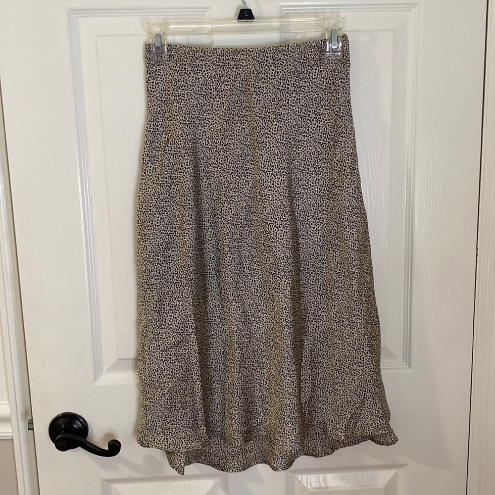 Cheetah maxi skirt